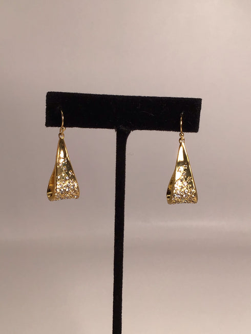 Alexis Bittar Crystal Dusted Drop Earrings